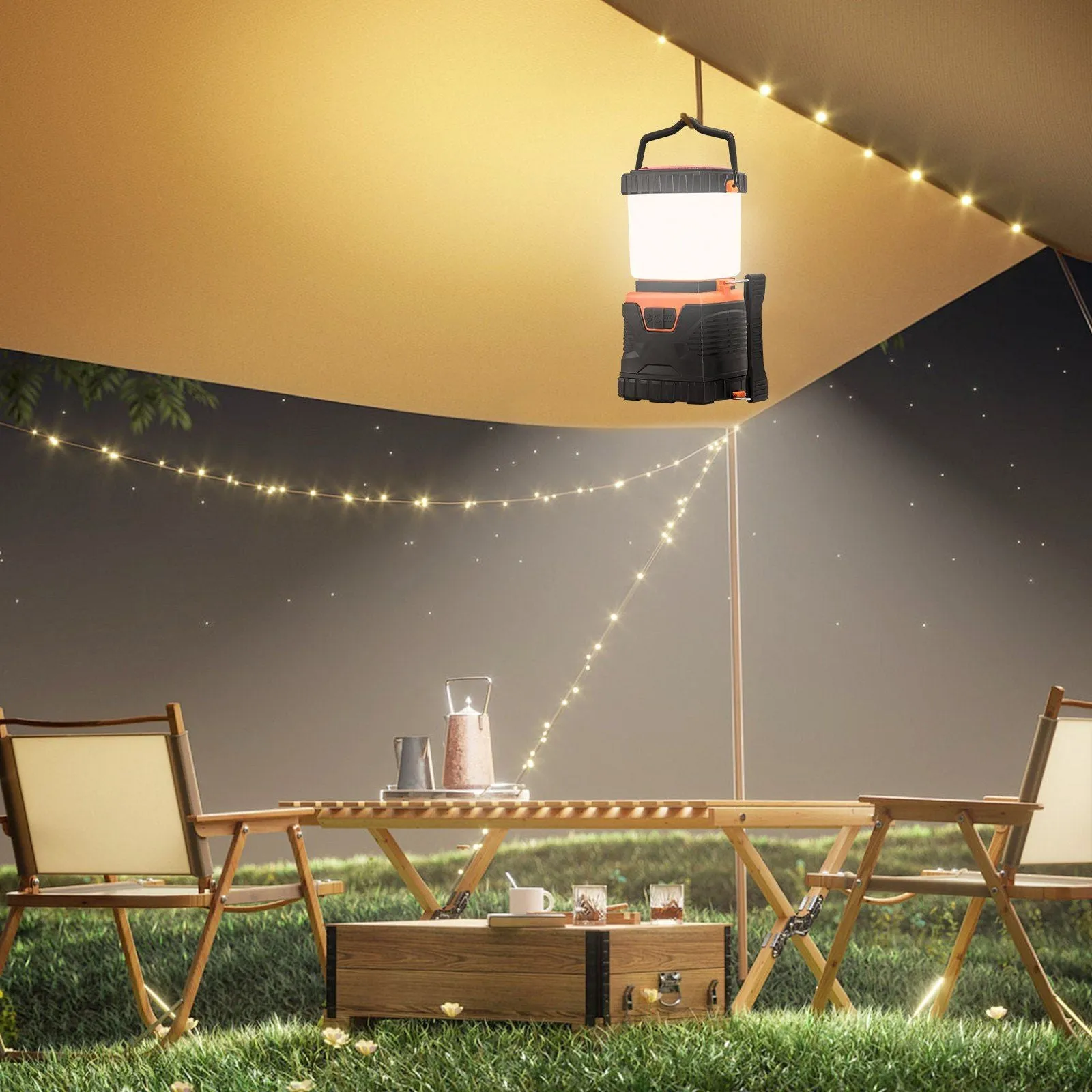 LED Battery Powered Camping Lantern