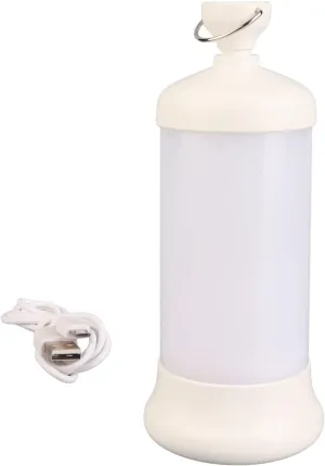 LED Camping Lantern USB Charging Portable Handheld Telescopic Tent Light with Anti Slip Bottom for Outdoor Emergency Power Outage