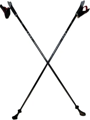 LEKI Nordic Walking Response Aluminum Series Black 120cm