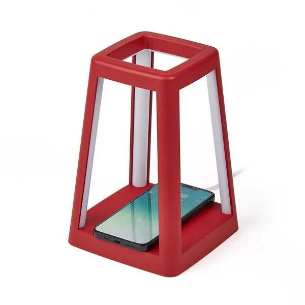 Lexon - Lantern Portable Lamp with Built-in Wireless Charger