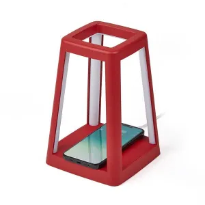 Lexon - Lantern Portable Lamp with Built-in Wireless Charger