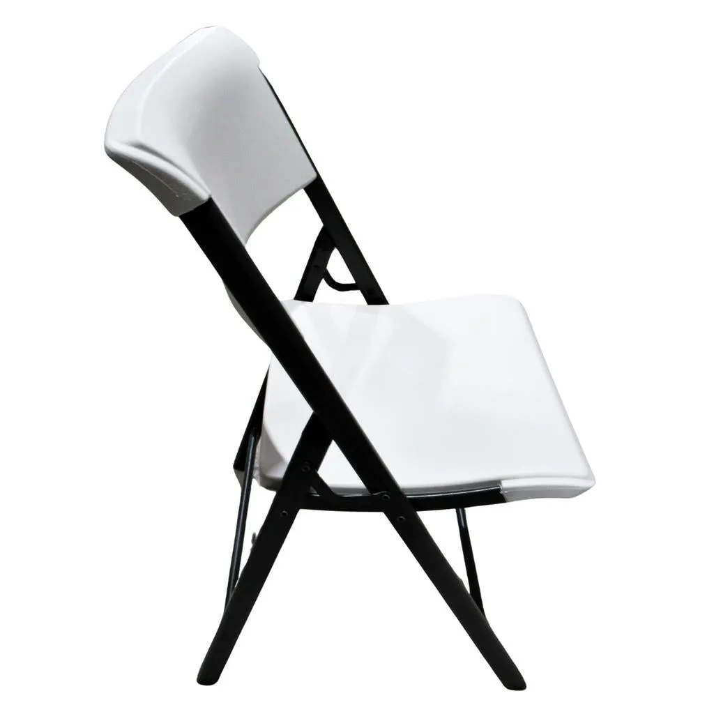 Lifetime Commercial Folding Chair White