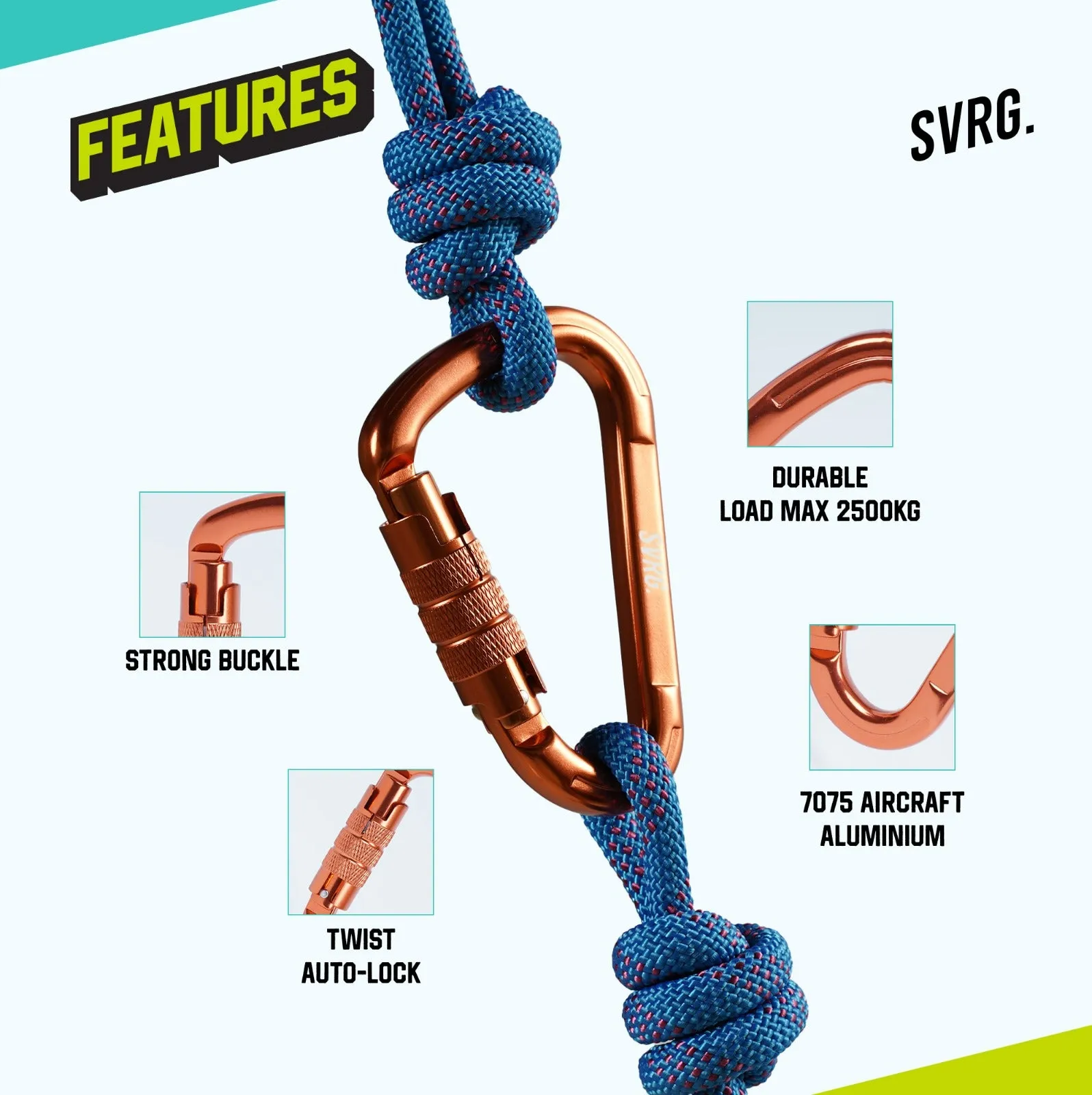 Lightweight Carabiner