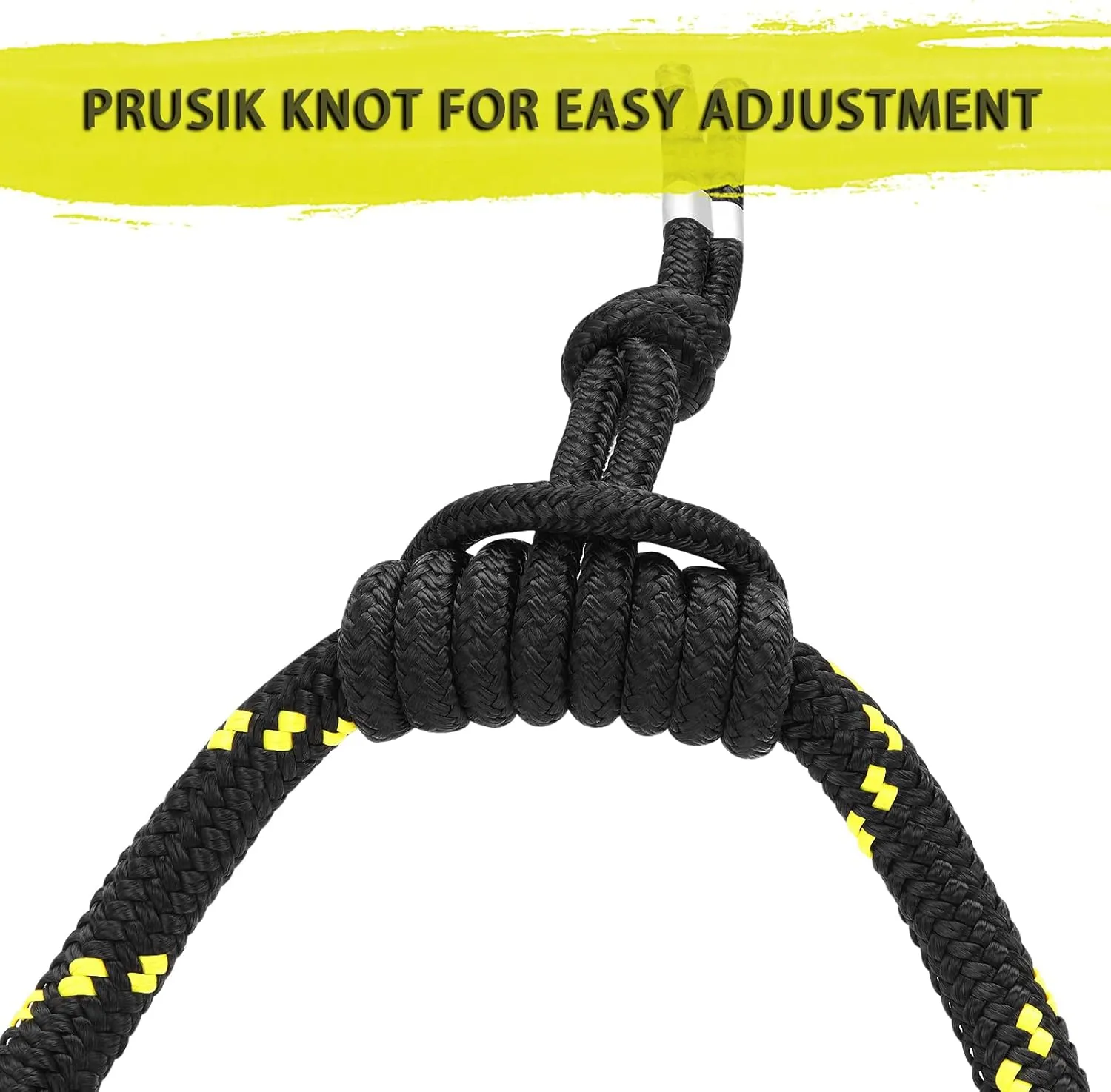 Lineman's Rope, Linemans Climbing Rope Tree Stand, Tree Saddle & Set Up Climbing Sticks, Linemans Rope for Hunting