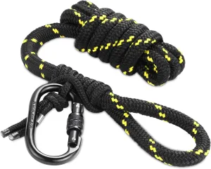 Lineman's Rope, Linemans Climbing Rope Tree Stand, Tree Saddle & Set Up Climbing Sticks, Linemans Rope for Hunting