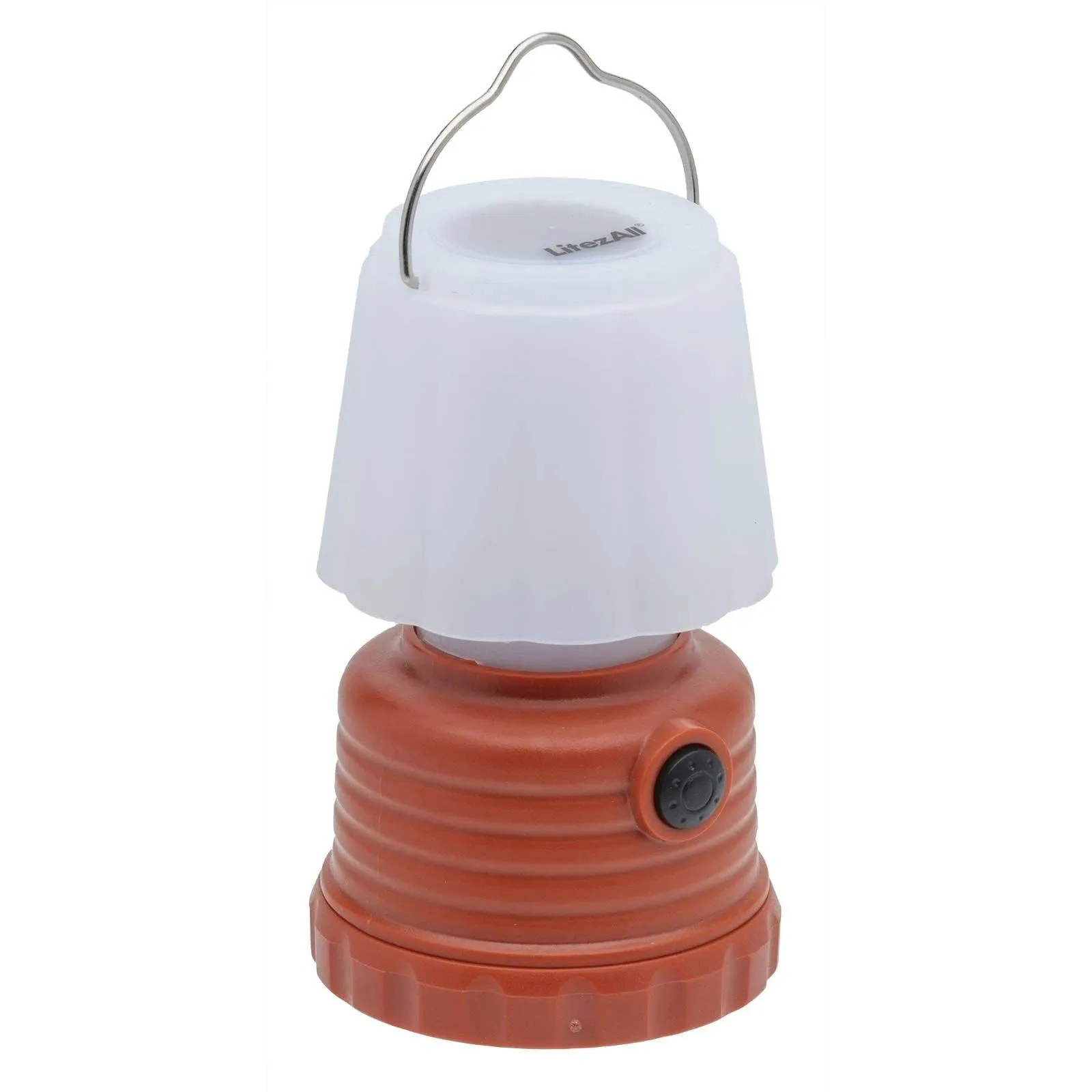 LitezAll Mini LED Lantern with White or Simulated Flame