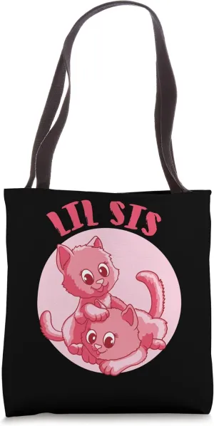 little Sister Cats Tote Bag