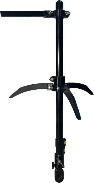 Livescope Pole for Garmin Live Scope Transducer, Adjustable 30"-60" Telescoping Pole, Smooth Rotation, Durable Tripod for Ice Fishing (Ice Mount, LVS34 / LVS62)