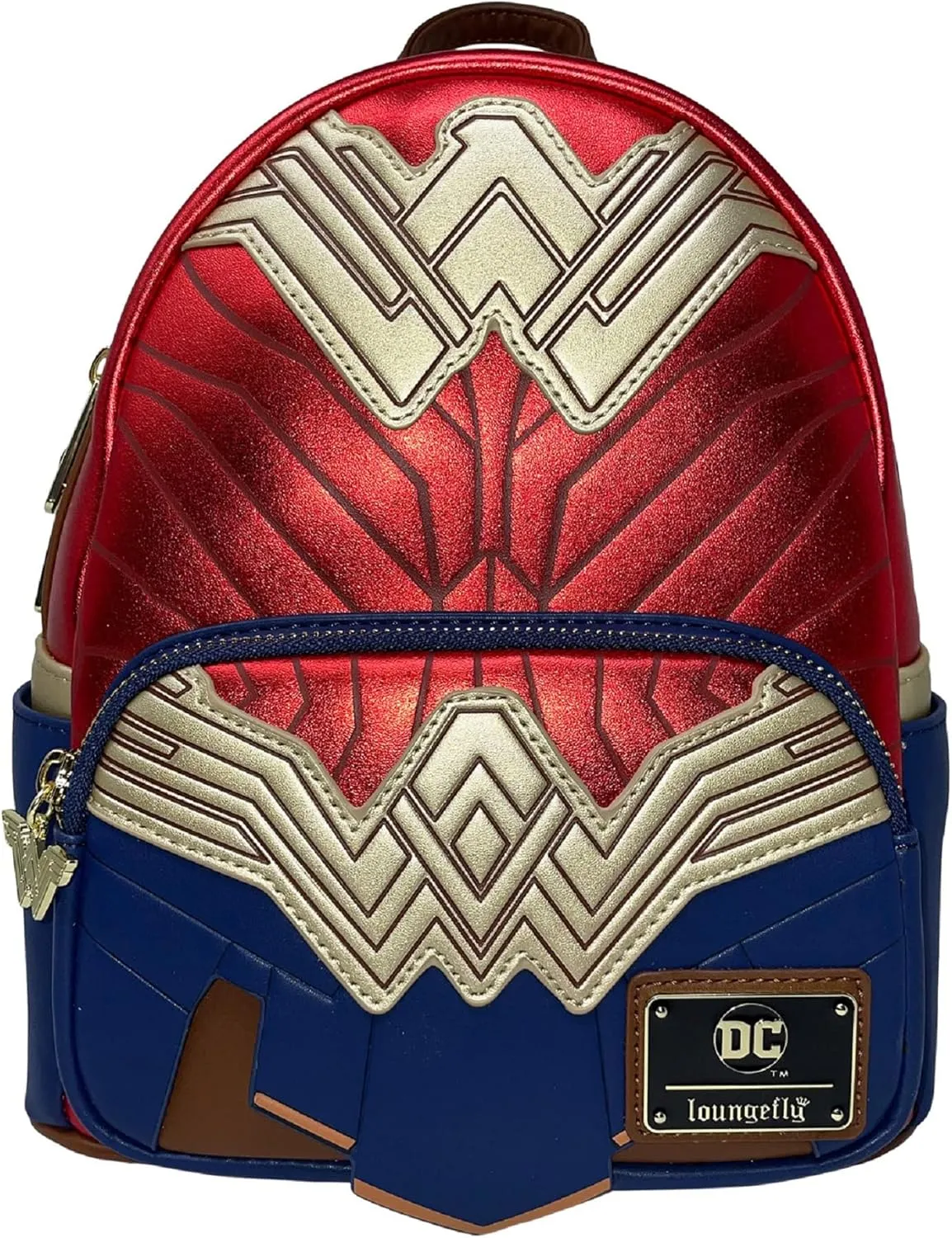Loungefly Wonder Woman DC Comics Cosplay Womens Double Strap Shoulder Bag Purse