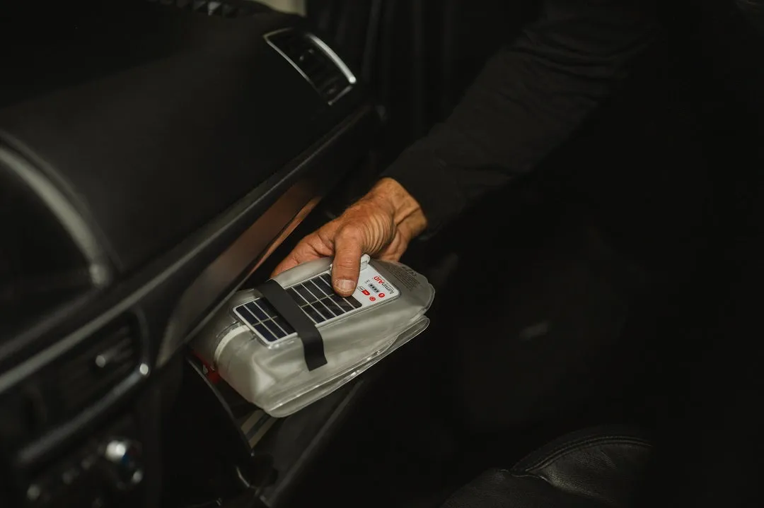 LuminAID Solar Beam with Phone Charger