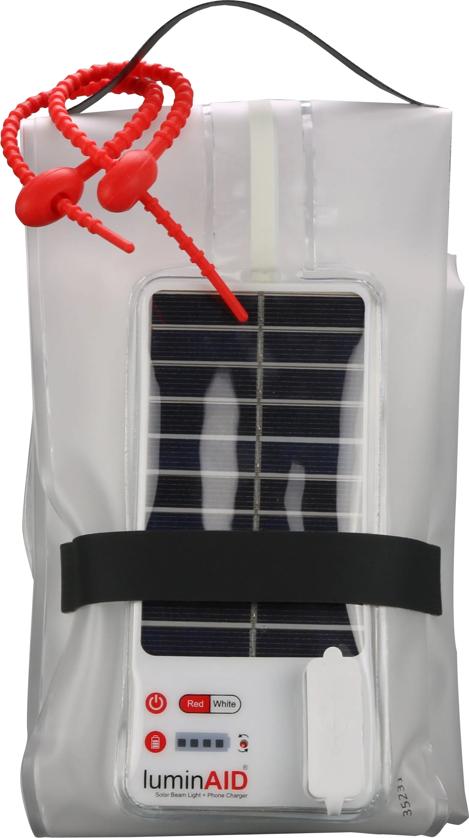 LuminAID Solar Beam with Phone Charger
