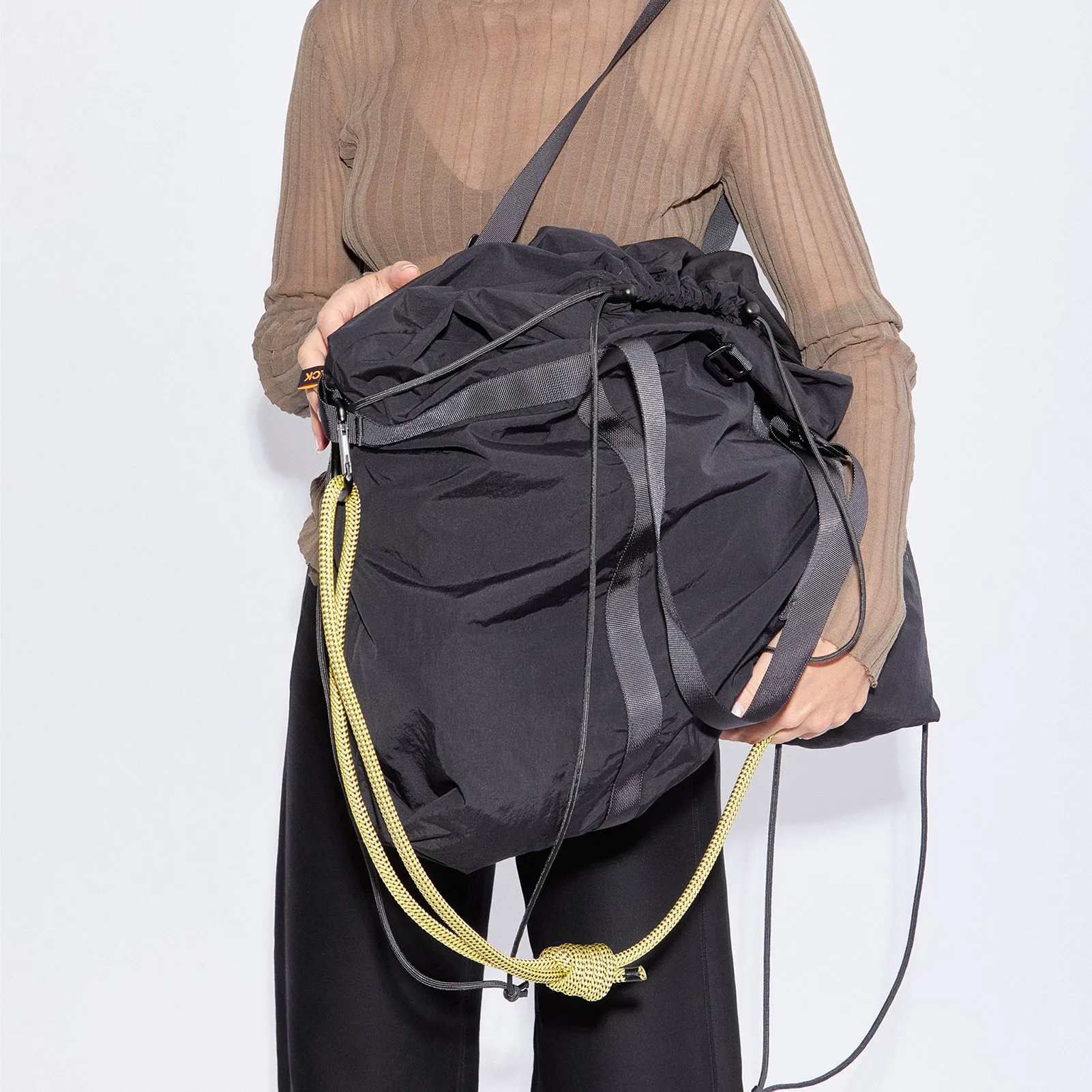 M113 DRAWSTRING POUCH HOLDALL - potassium purple