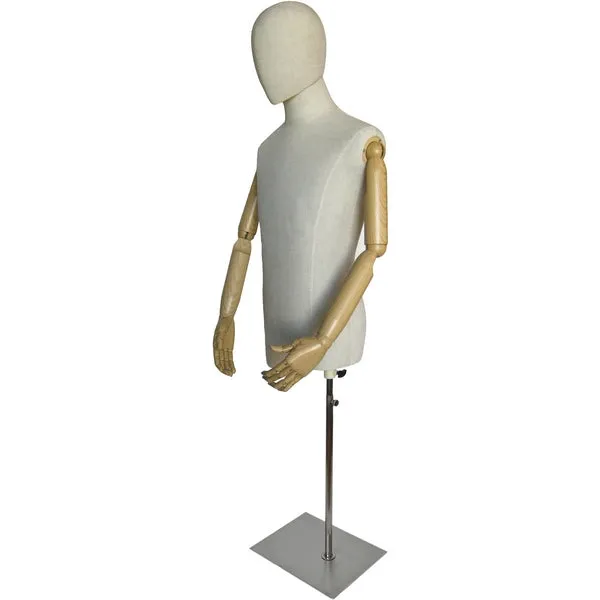 MA-052 Rectangular Flat Dress Form Mannequin Base with Pole
