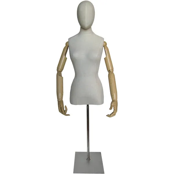 MA-052 Rectangular Flat Dress Form Mannequin Base with Pole