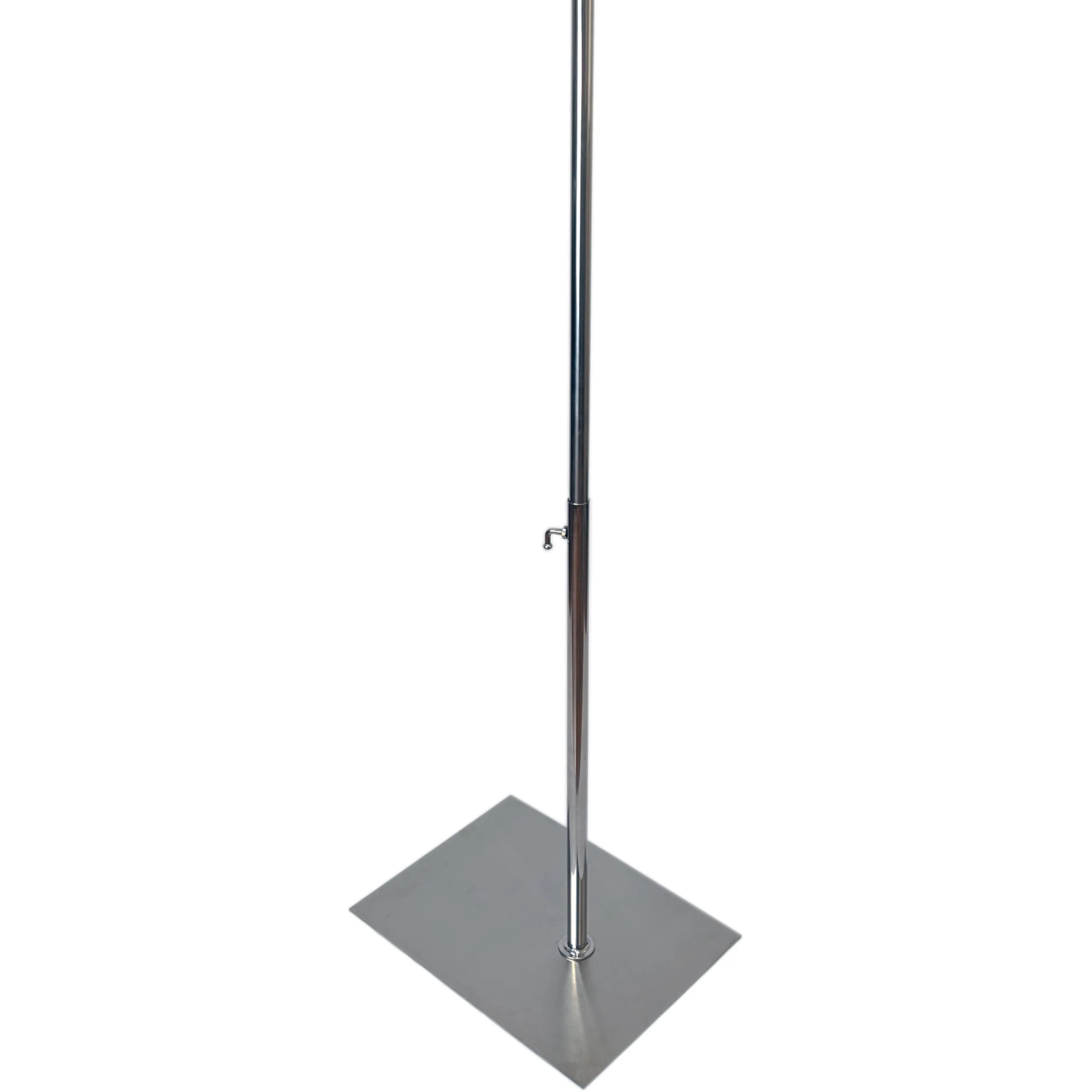 MA-052 Rectangular Flat Dress Form Mannequin Base with Pole