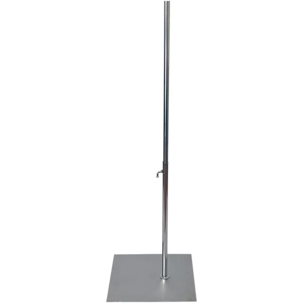 MA-052 Rectangular Flat Dress Form Mannequin Base with Pole