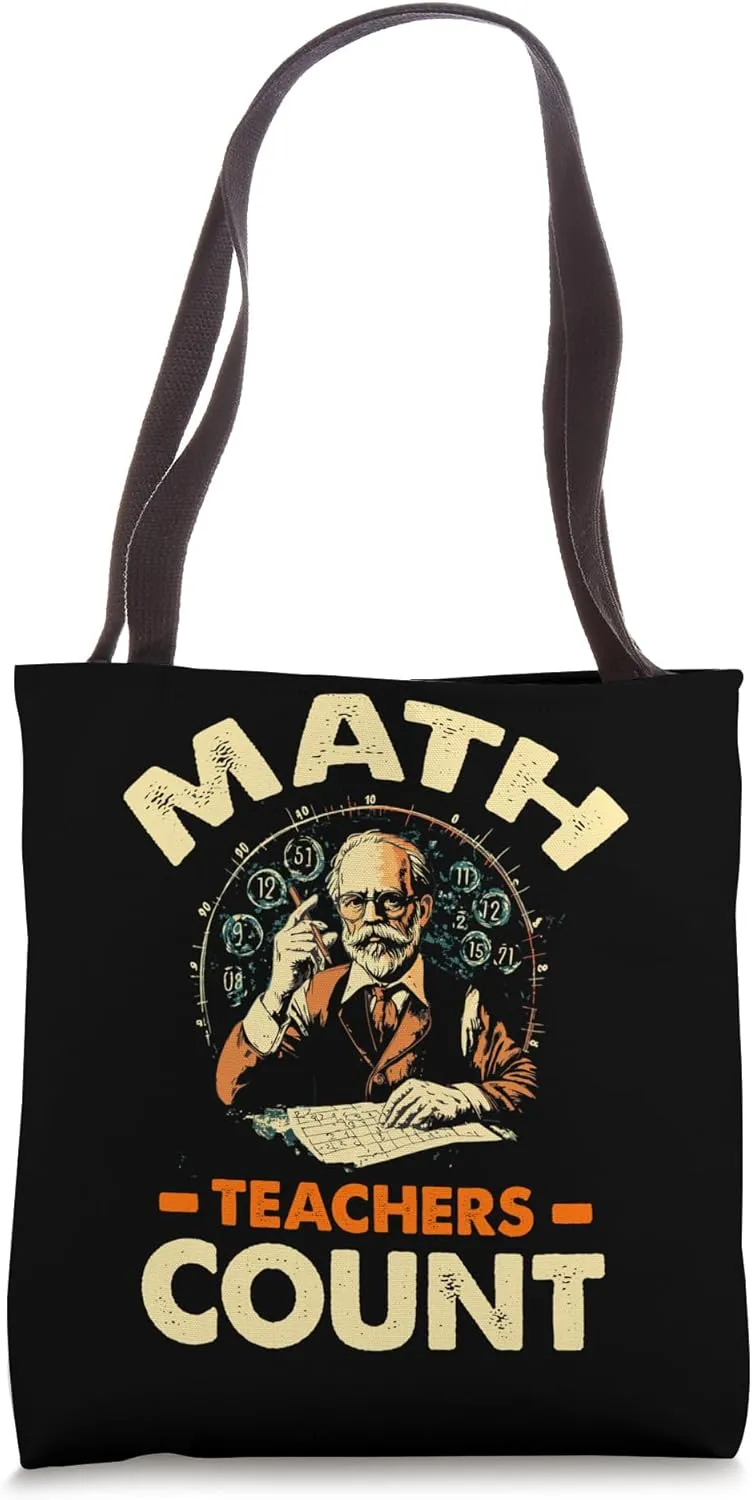 MATH TEACHERS COUNT Tote Bag