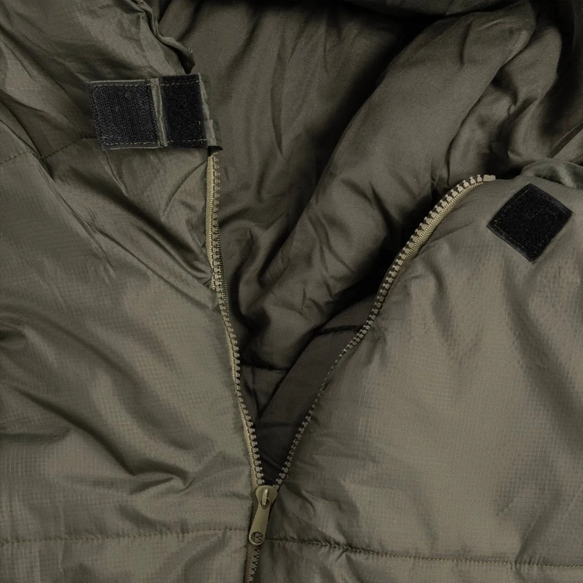MIL-TEC MUMMY Sleeping Bag 230cm Warm 3D Hollowfibre Compression Bag Olive