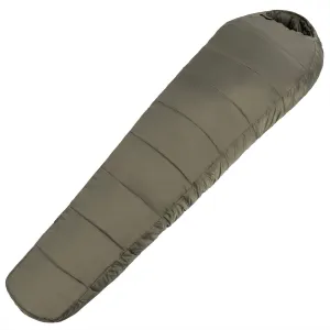 MIL-TEC MUMMY Sleeping Bag 230cm Warm 3D Hollowfibre Compression Bag Olive