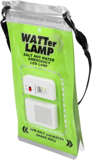 Milisten Portable Salt Water LED Lamp for Night Fishing Camping Outdoor Activities Battery Shockproof Emergency Light with High Brightness Illumination for Versatile Use