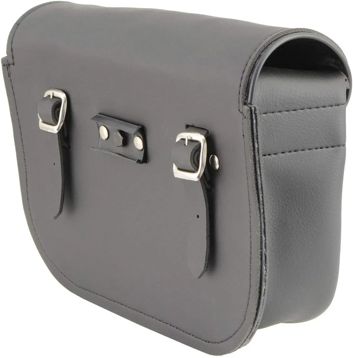 Milwaukee Leather SH63301 Black PVC Extra Large Motorcycle Windshield Bag with Turn Lock - One Size