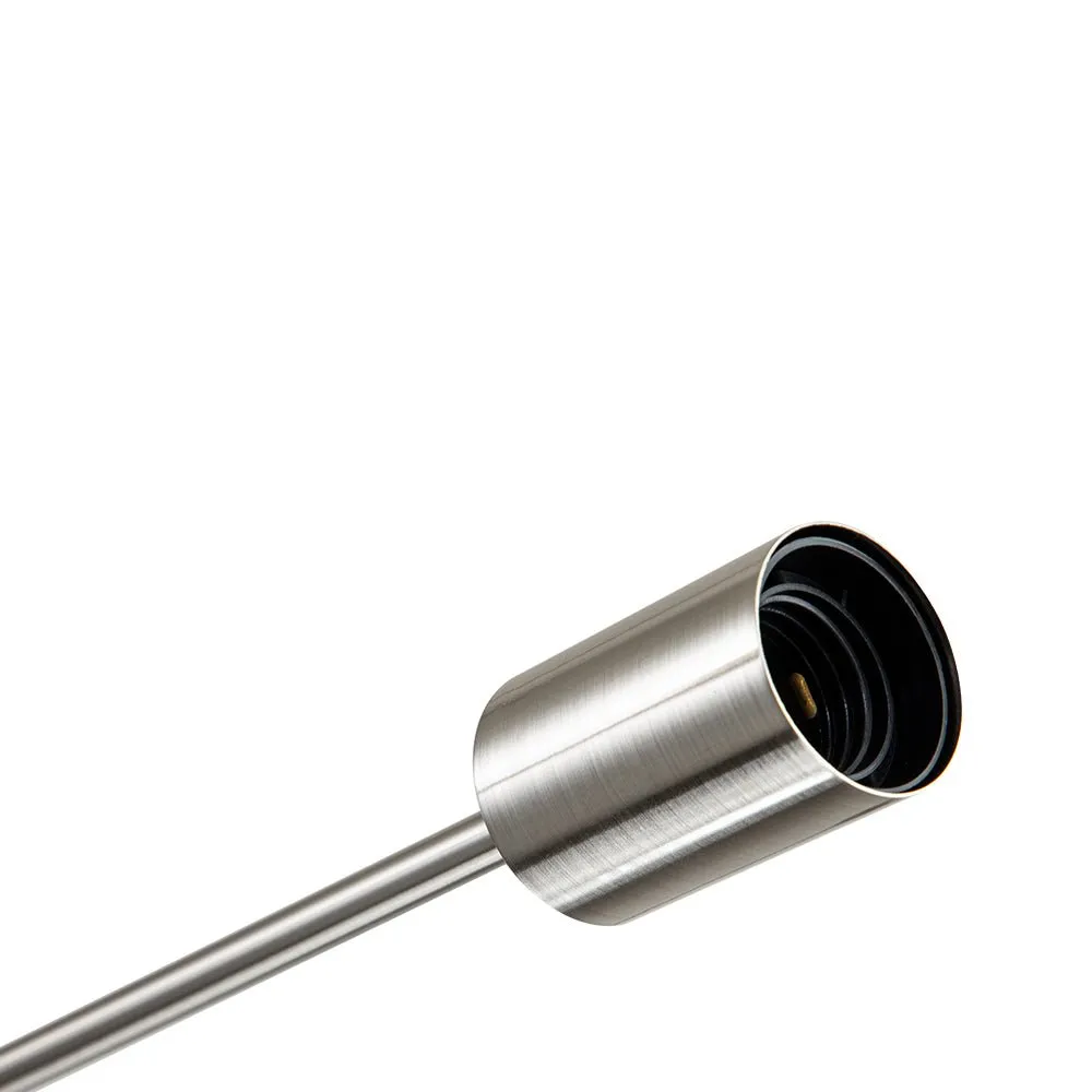 Minimalist Mid-Century Linear Sputnik Light Fixture