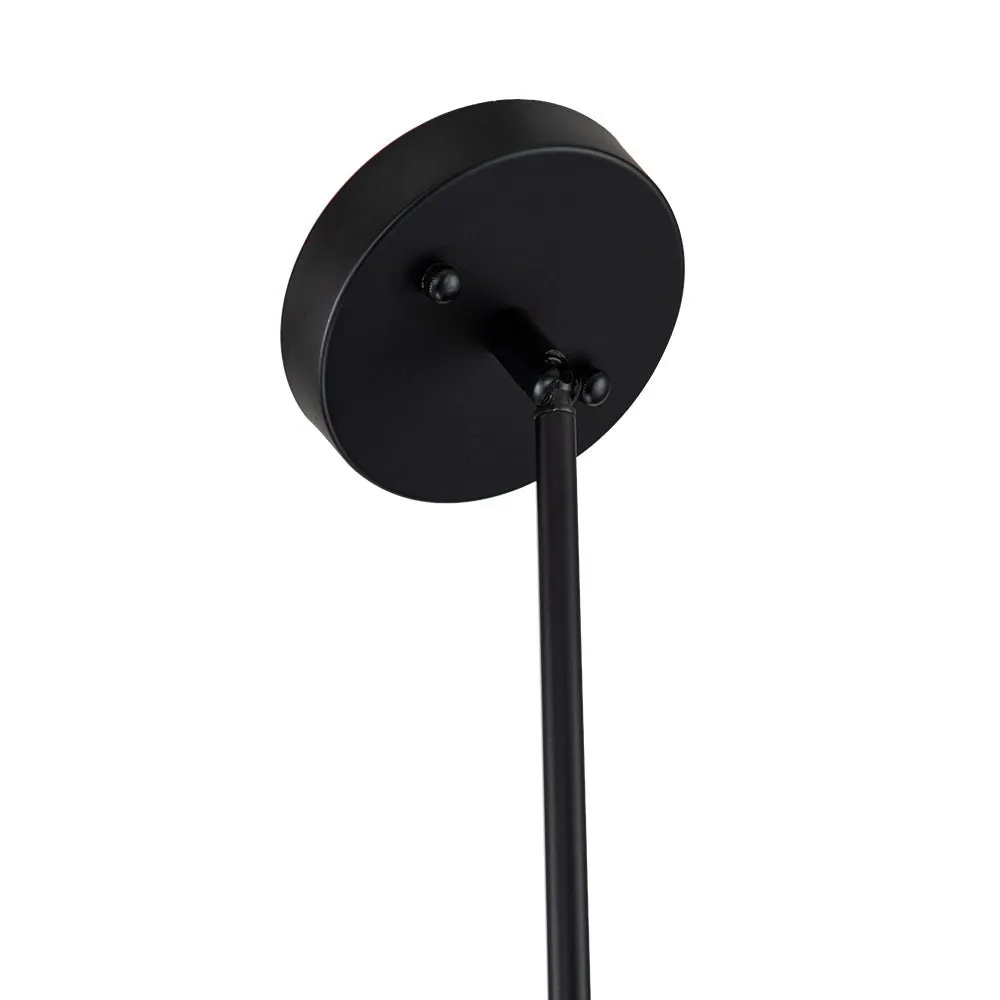 Minimalist Mid-Century Linear Sputnik Light Fixture