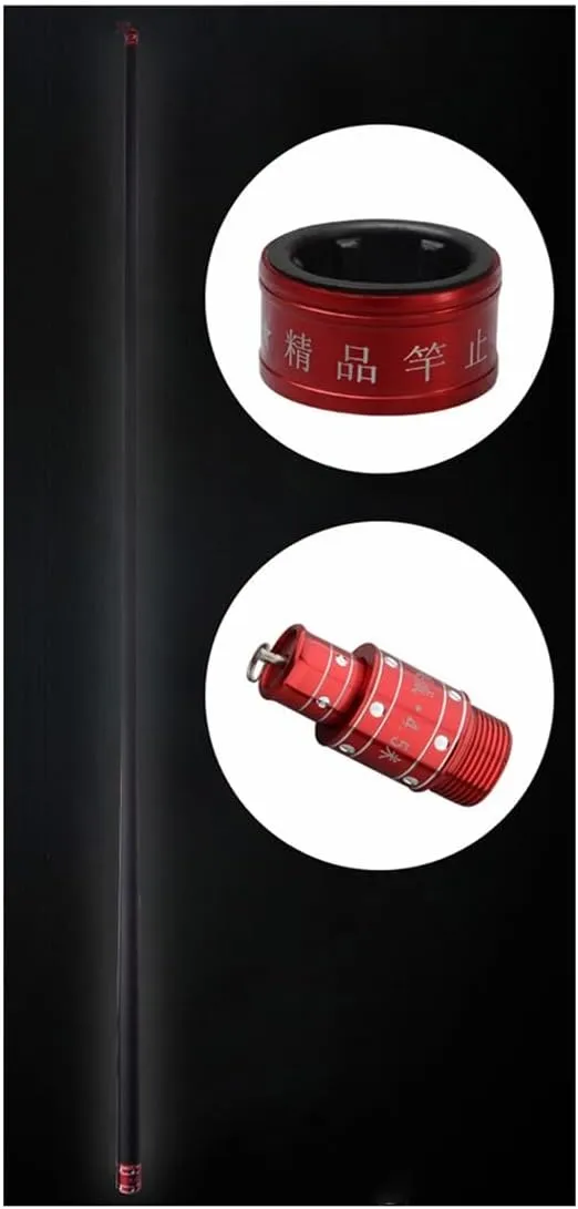 MirOdo 3.6m,4.5m,5.4m,6.3m,7.2m Fishing Rod Carbon Fiber Fishing Rods Telescopic Fishing Pole Fresh Or Sea Water Multi Use Ultra Light Ultra Hard Fishing Light Hard Hand Pole