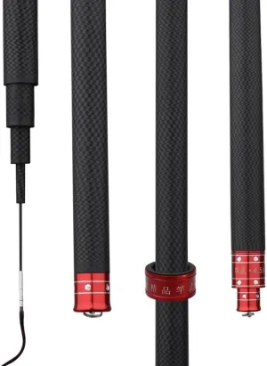 MirOdo 3.6m,4.5m,5.4m,6.3m,7.2m Fishing Rod Carbon Fiber Fishing Rods Telescopic Fishing Pole Fresh Or Sea Water Multi Use Ultra Light Ultra Hard Fishing Light Hard Hand Pole