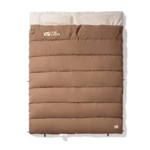 Mobi Garden Crescent Double Sleeping Bag - Brown