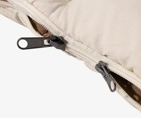 Mobi Garden Crescent Sleeping Bag 1.4 Single - Ivory