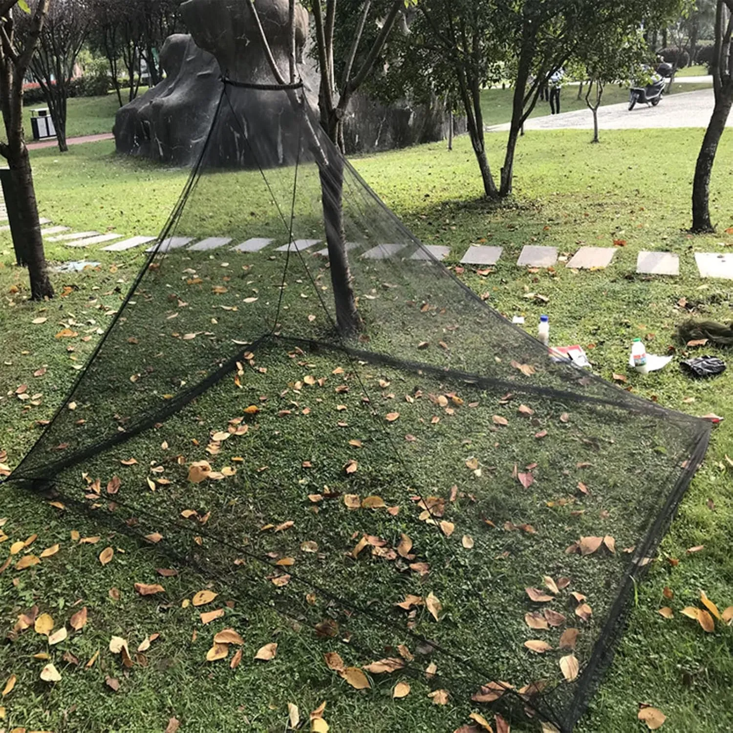 Mosquito Net for Camping Bed Portable Netting Cover Lightweight Mesh Compact and Ultra-Light for Travel Outdoor (Double)