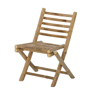 MOSSE chair, nature, bamboo - l43xh60xw48 cm