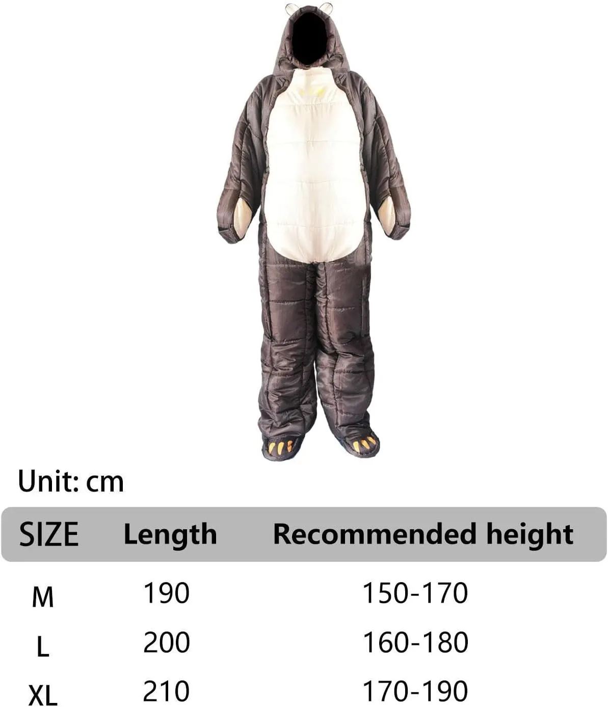 Mummy Sleeping Bag Outdoor Camping Sleeping Bag Winter Windproof Humanoid Sleep Bag for Backpacking Outdoor Activities Hiking