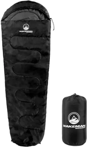 Mummy Sleeping Bag - Water-Resistant Adult Cold Weather Sleeping Bag