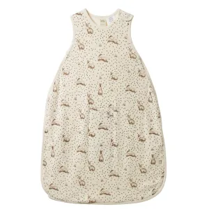 Nature Baby Organic Cotton & Merino Sleeping Bag (Rabbitty Print)