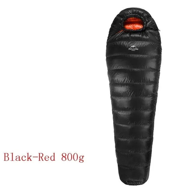 Naturehike Mummy Duck Down Sleeping Bag For Hiking Camping Traveling