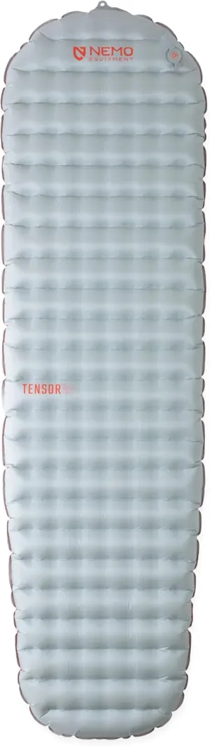 NEMO Equipment Tensor All-Season Ultralight Insulated Sleeping Pad - Regular Mummy (72" x 20) - Blade/Spicy Orange