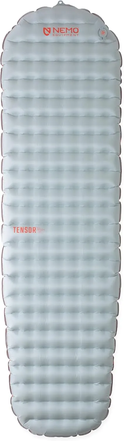NEMO Equipment Tensor All-Season Ultralight Insulated Sleeping Pad - Regular Mummy (72" x 20) - Blade/Spicy Orange