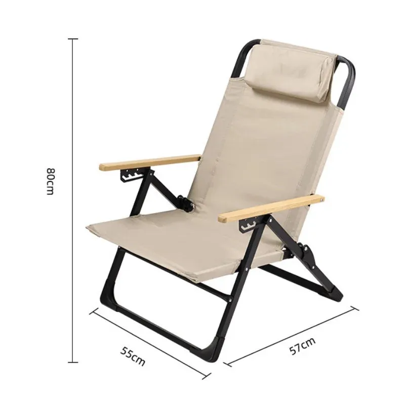 NEW Upgraded Chair | 5 Gear Adjustable Angle Folding Chair for Outdoor Activities