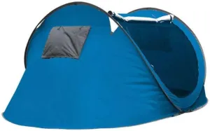 NIEH Windproof Camping Hiking Tent Family Tent 3-4 People Outdoor Camping Tent Automatically Open Waterproof Single Layer Awning with Travel Bag Or Beach Trip Outdoor Activity