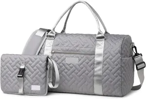 NUEAYMS Sport Bag Large Capacity Fitness Bag Travel Bag Weekends Bag Mummy Bag Practical Overnight Bag Baby Bag for Vacation