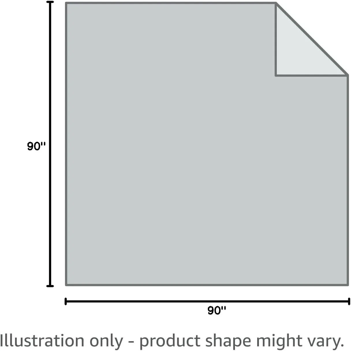 OIGAE Cooling Blanket for Hot Sleepers - Soft & Lightweight Summer Cold Blanket for Night Sweats | Perfect for Bed, Couch, Sofa (Grey, Queen 90" x 90")