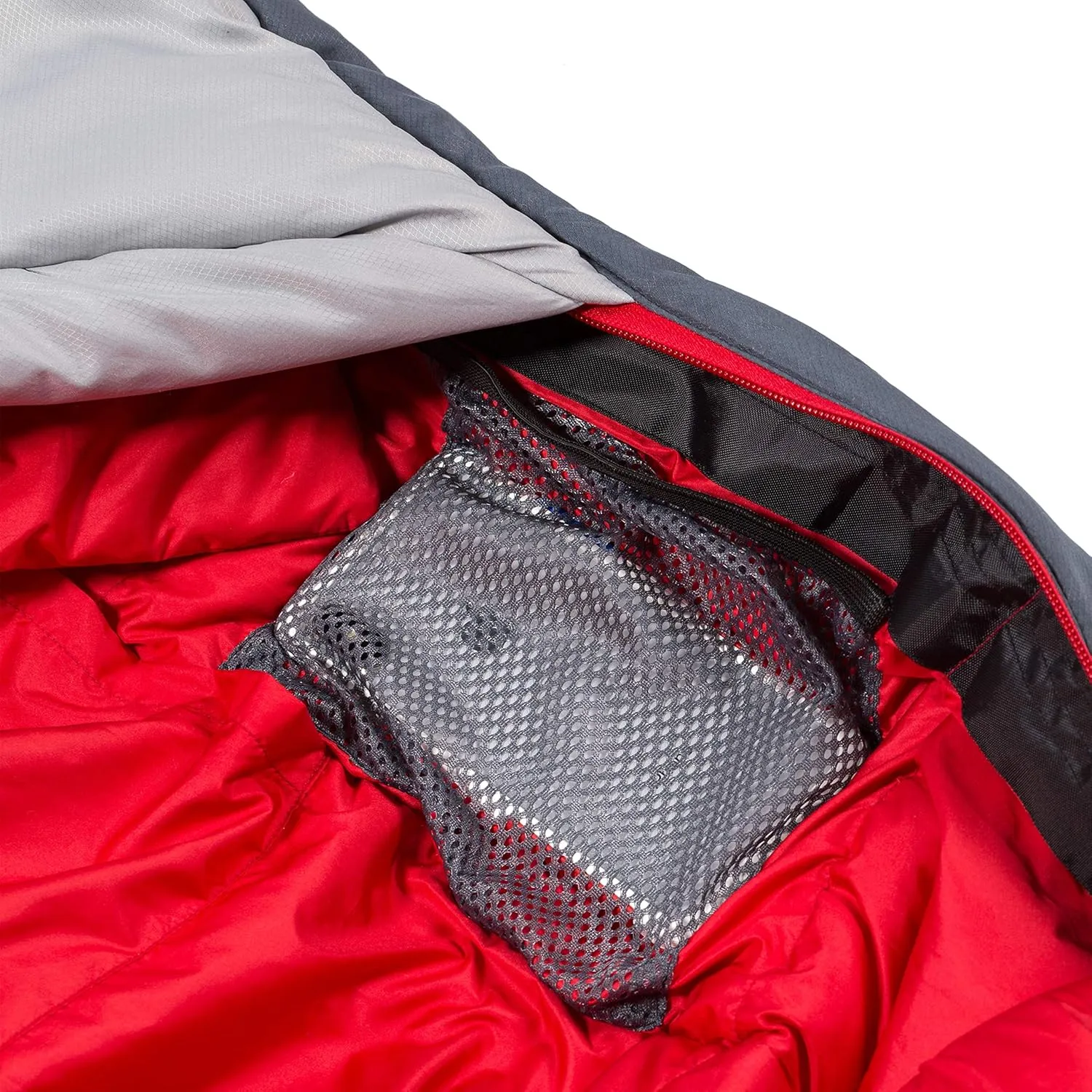 OmniCore Designs Multi Down Hooded Rectangular Sleeping Bag (-10F to 30F) with 4pt. Compression Stuff Sack