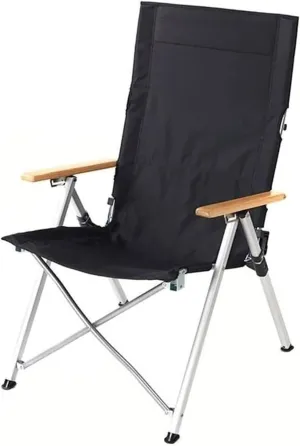 Outdoor Camp Chairs, Adjustable Camping Chair Portable Folding Recliner Beach Chair Self-Driving Fishing Sports Chair Lawn Chairs Adults(B)