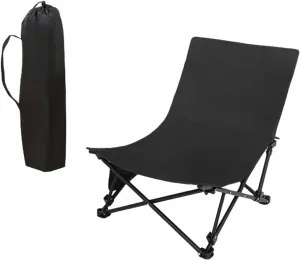 Outdoor chair for camping Lounge Chair Portable Chaise Longue Heavy Duty Camp Chair Folding Chair for Park Travel Fishing Picnic Patio foldable outdoor seat for camping ergonomic camping chai