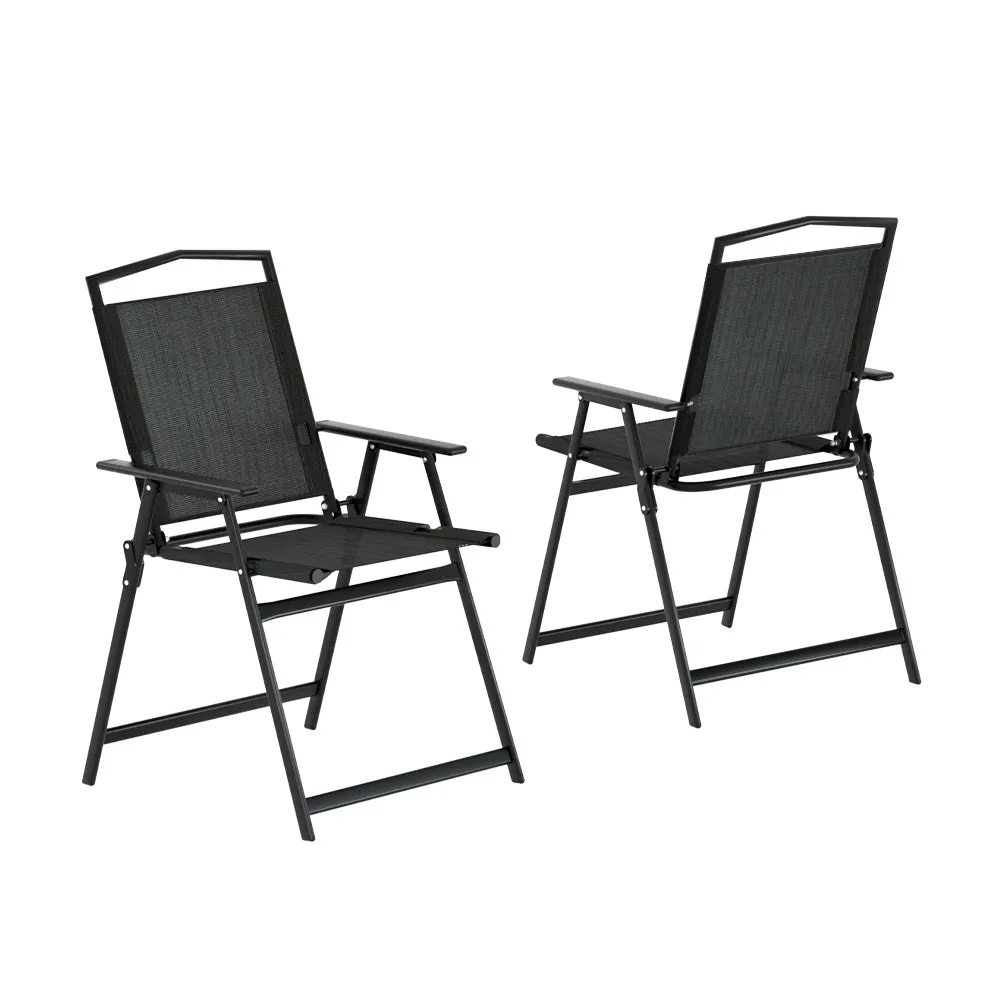 Outdoor Folding Camping Chairs Portable Picnic Patio Furniture