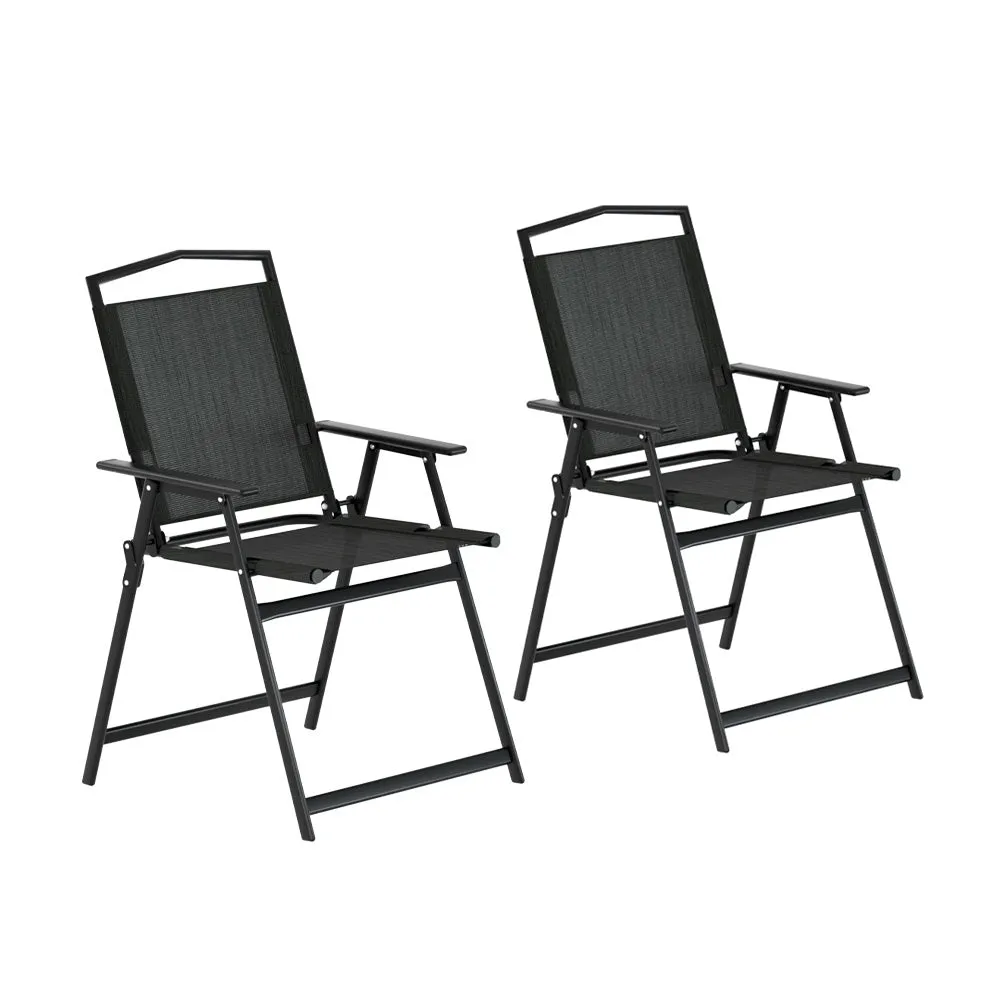 Outdoor Folding Camping Chairs Portable Picnic Patio Furniture