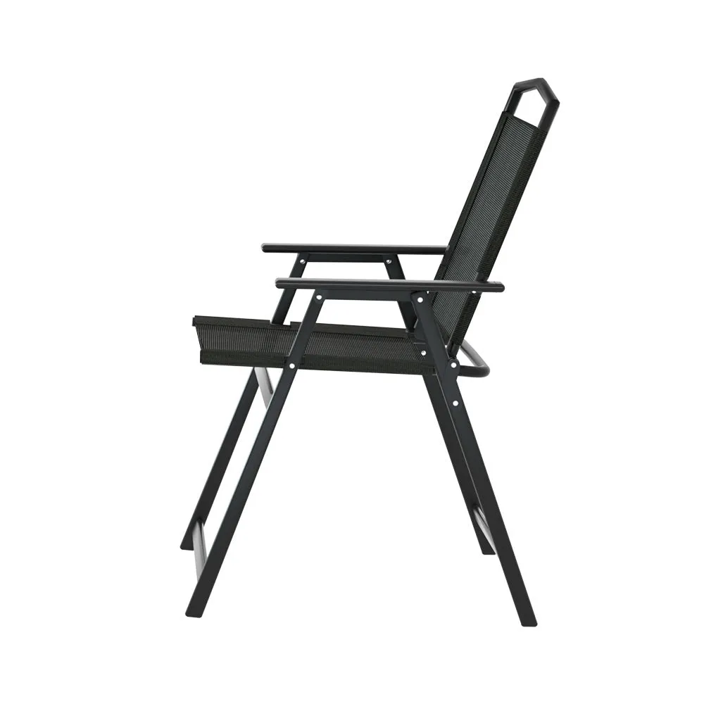Outdoor Folding Camping Chairs Portable Picnic Patio Furniture