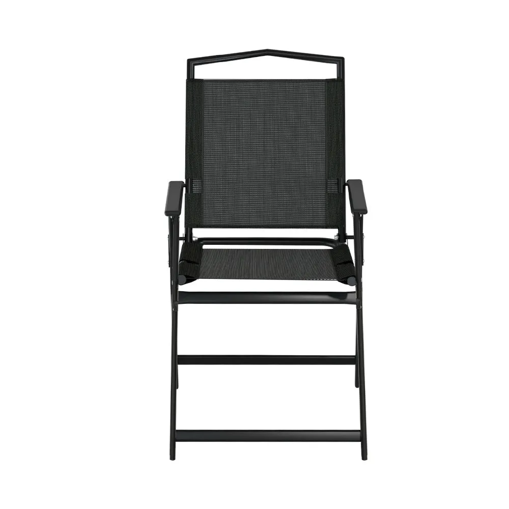 Outdoor Folding Camping Chairs Portable Picnic Patio Furniture